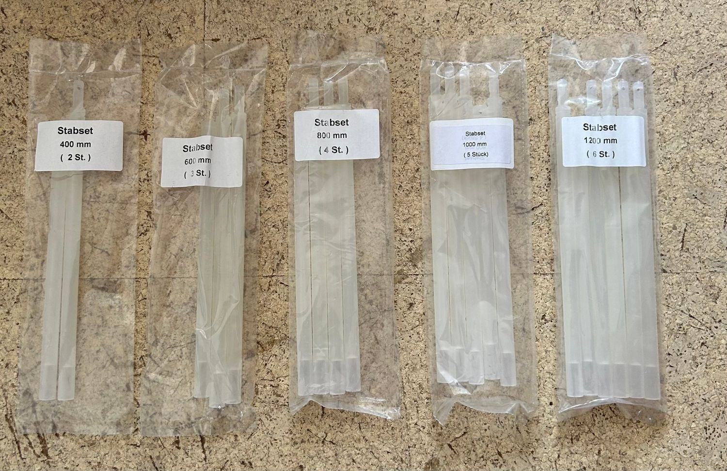 Nesbel - Spüren Sie die Reinheit? Raffrollo Zubehör, Beschwerungsstab Set K günstig online kaufen