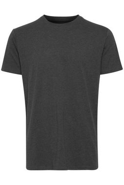 !Solid T-Shirt Einfarbiges Rundhals Basic T-Shirt (1-tlg) 4115 in Dunkelgrau