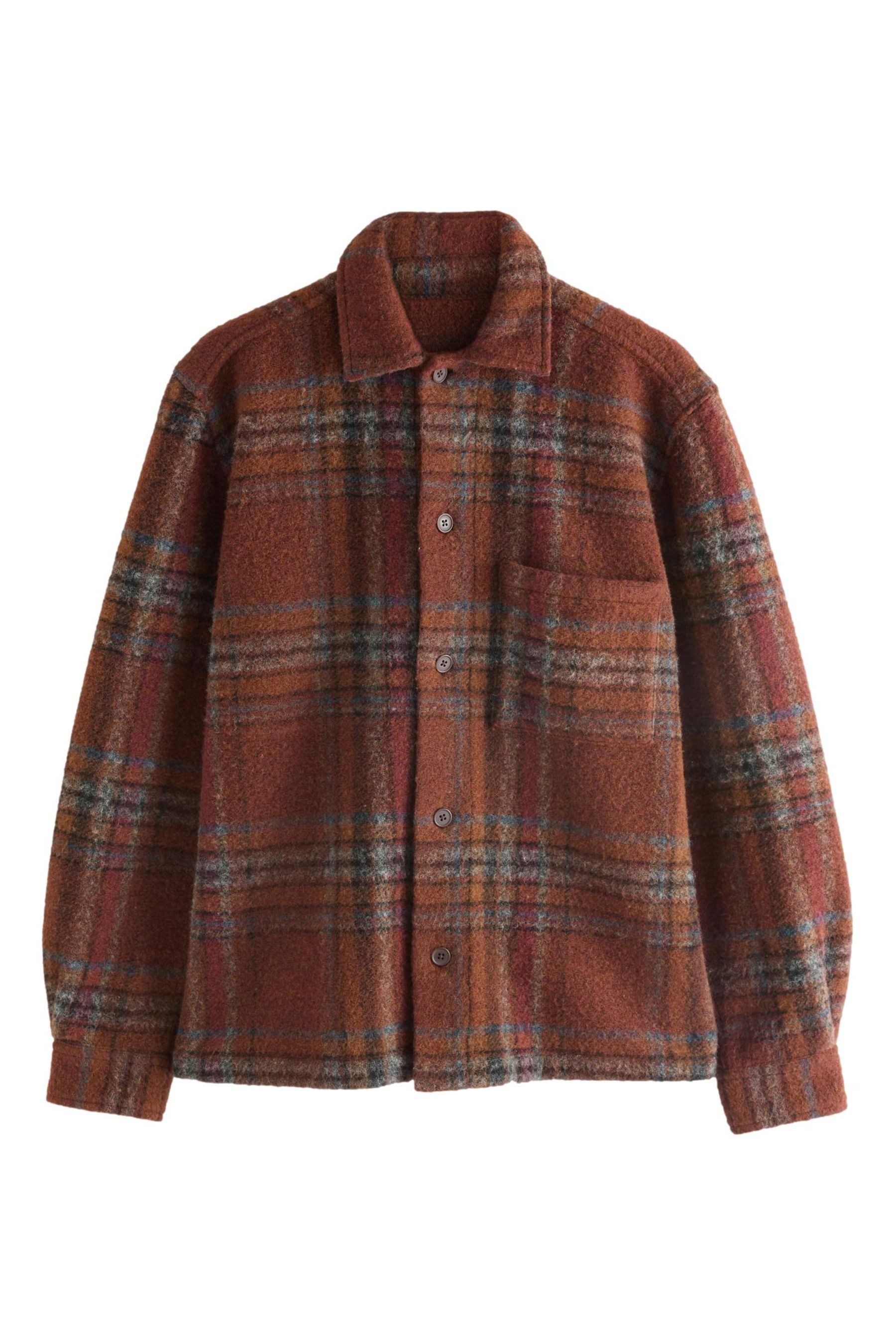 Hemdjacke Karierte Hemdjacke