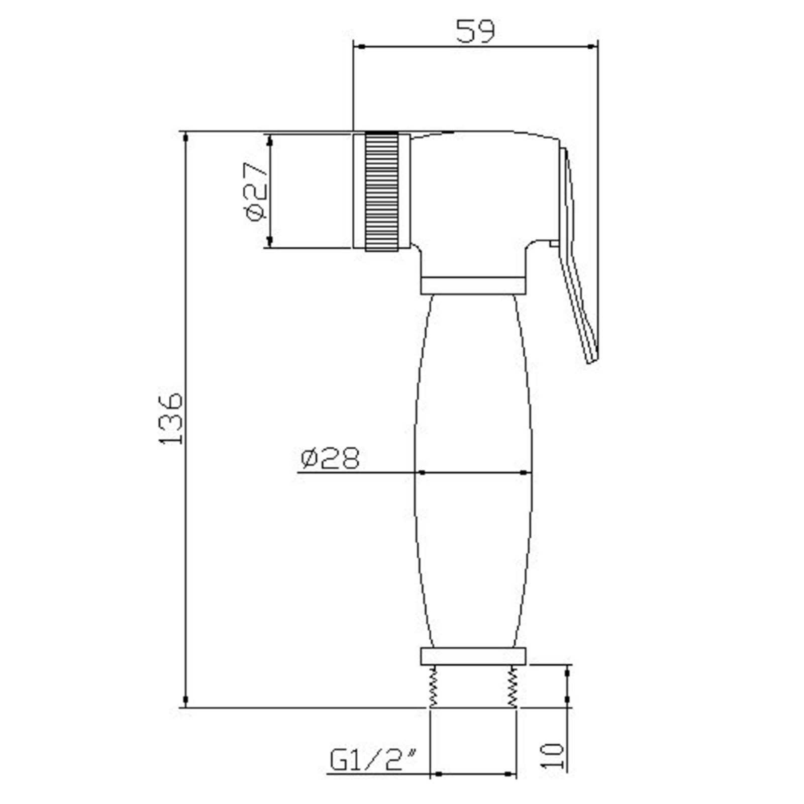PaulGurkes Handbrause PGHPBHS8-ZR