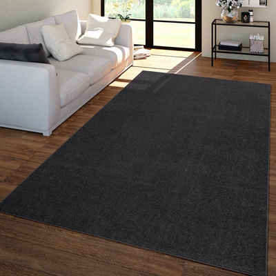 Designteppich »Wohnzimmer Teppich Kurzflor Unifarbendes Design Modern Und Zeitlos«, TT Home, rechteckig, Höhe: 13 mm