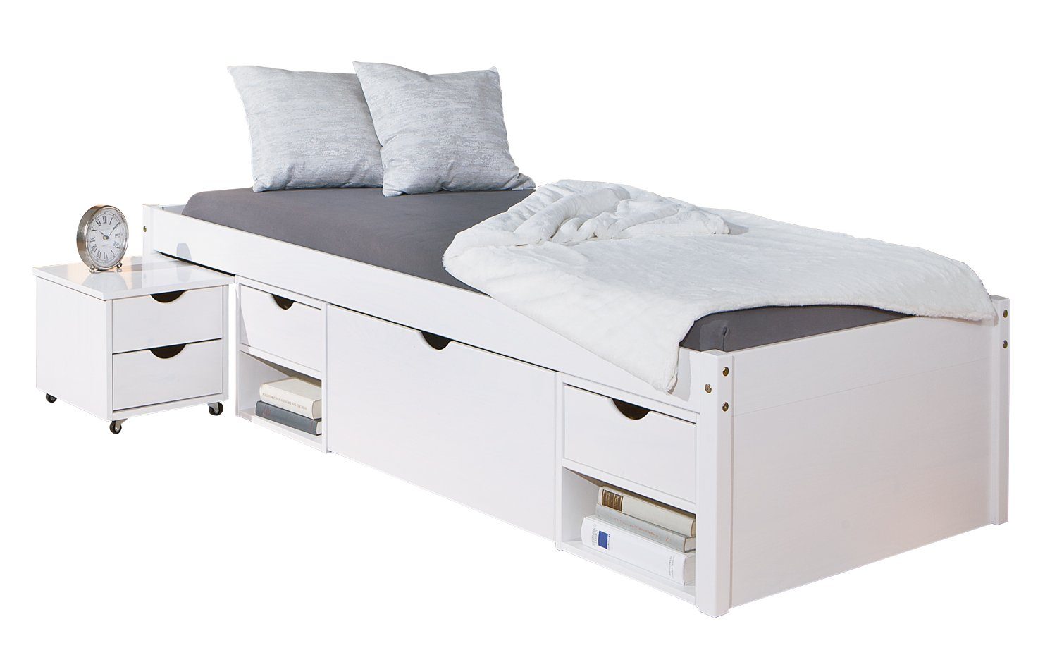 ebuy24 Bett Timm Bett 90x200 cm, weiss. online kaufen | OTTO