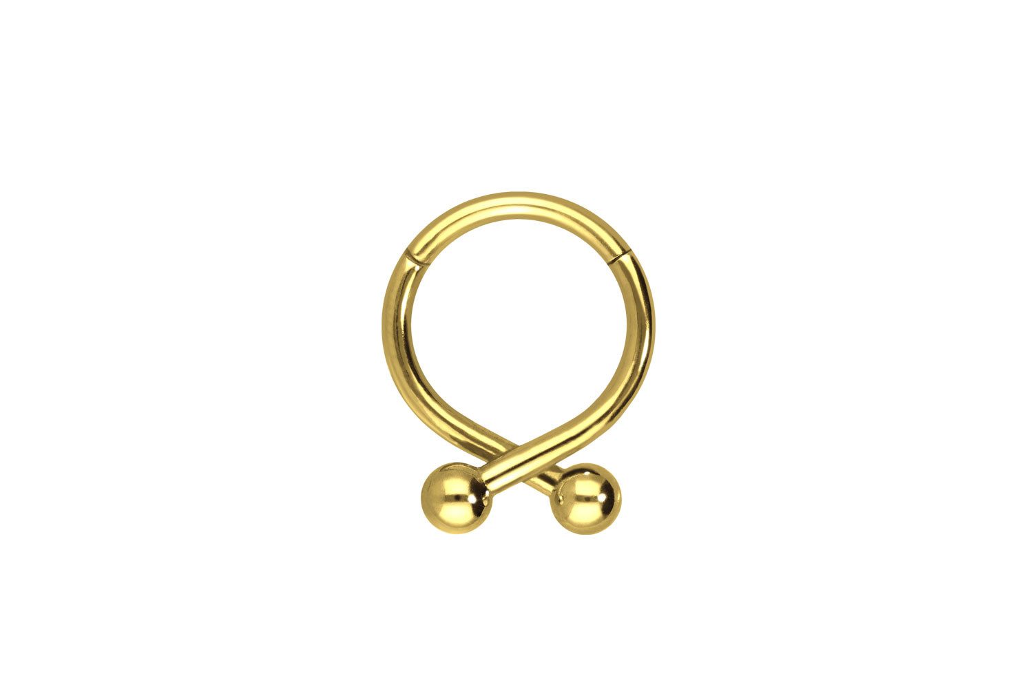 PIERCINGLINE Nasenpiercing Chirurgenstahl Segmentring Clicker 2 günstig online kaufen