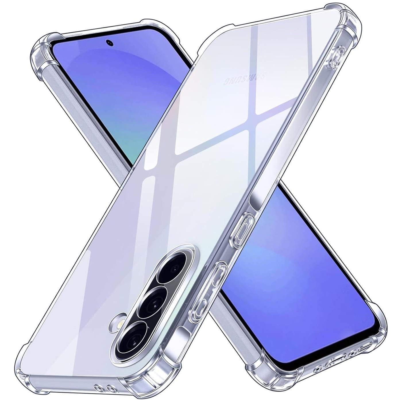 CoolGadget Handyhülle Anti Shock Rugged Case für Samsung Galaxy A56 5G 6,7 Zoll, Slim Cover mit Kantenschutz Schutzhülle für Samsung A56 5G Hülle