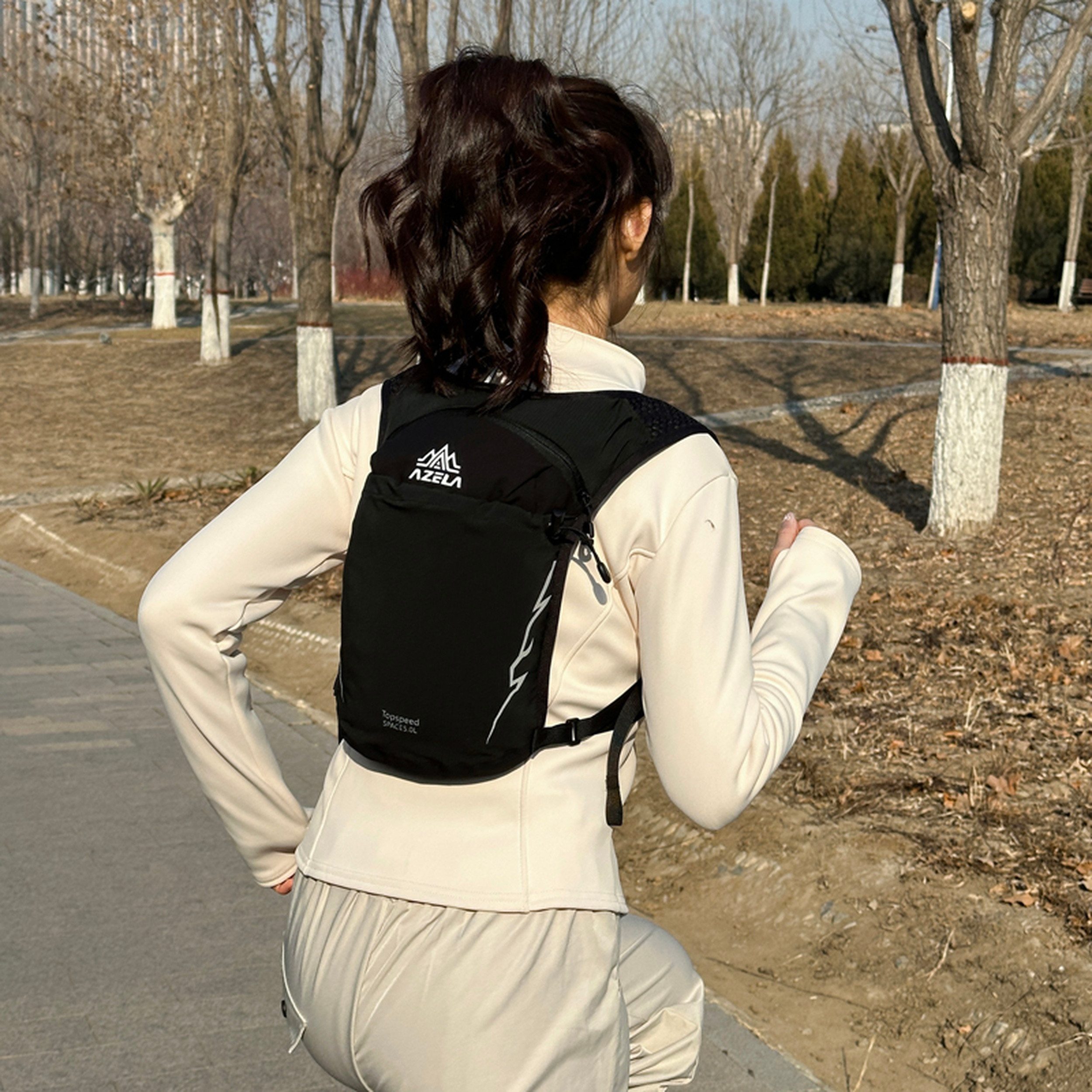 Maity Trinkrucksack 10L Laufweste für Herren & Damen Atmungsaktiver Marathon Radfahren, Ultraleicht