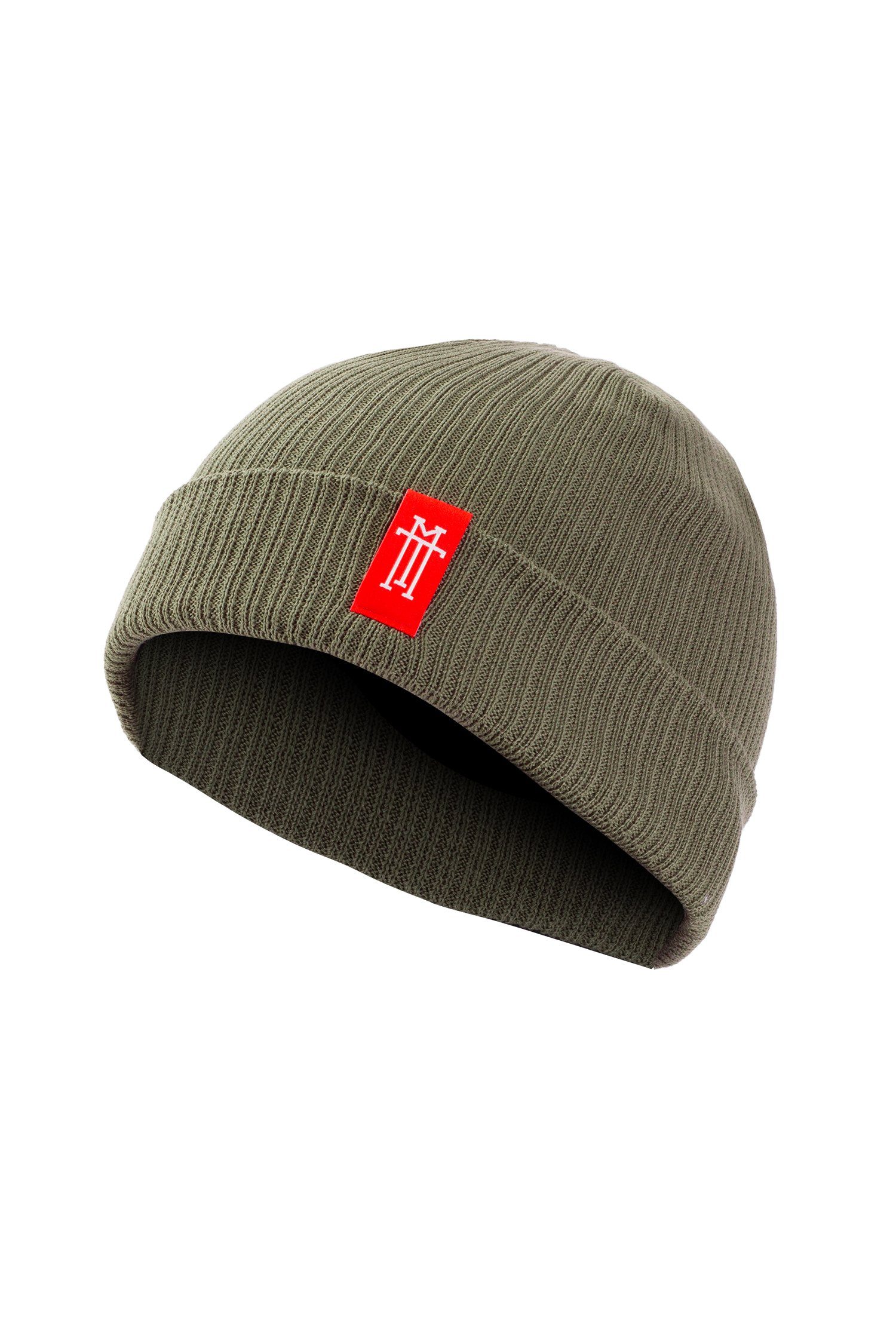 Manufaktur13 Beanie Double Sided - Gear Slouch/ Cuffed Riot Beanie Mütze Cotton Baumwolle 2-in-1