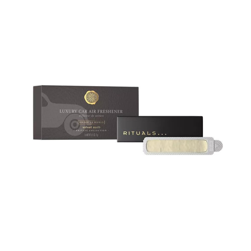 Rituals Raumduft Rituals Velvet Oudh Car Air Freshener Regular Autoparfüm (Entspannender Duft für Ihr Auto, 1-St)