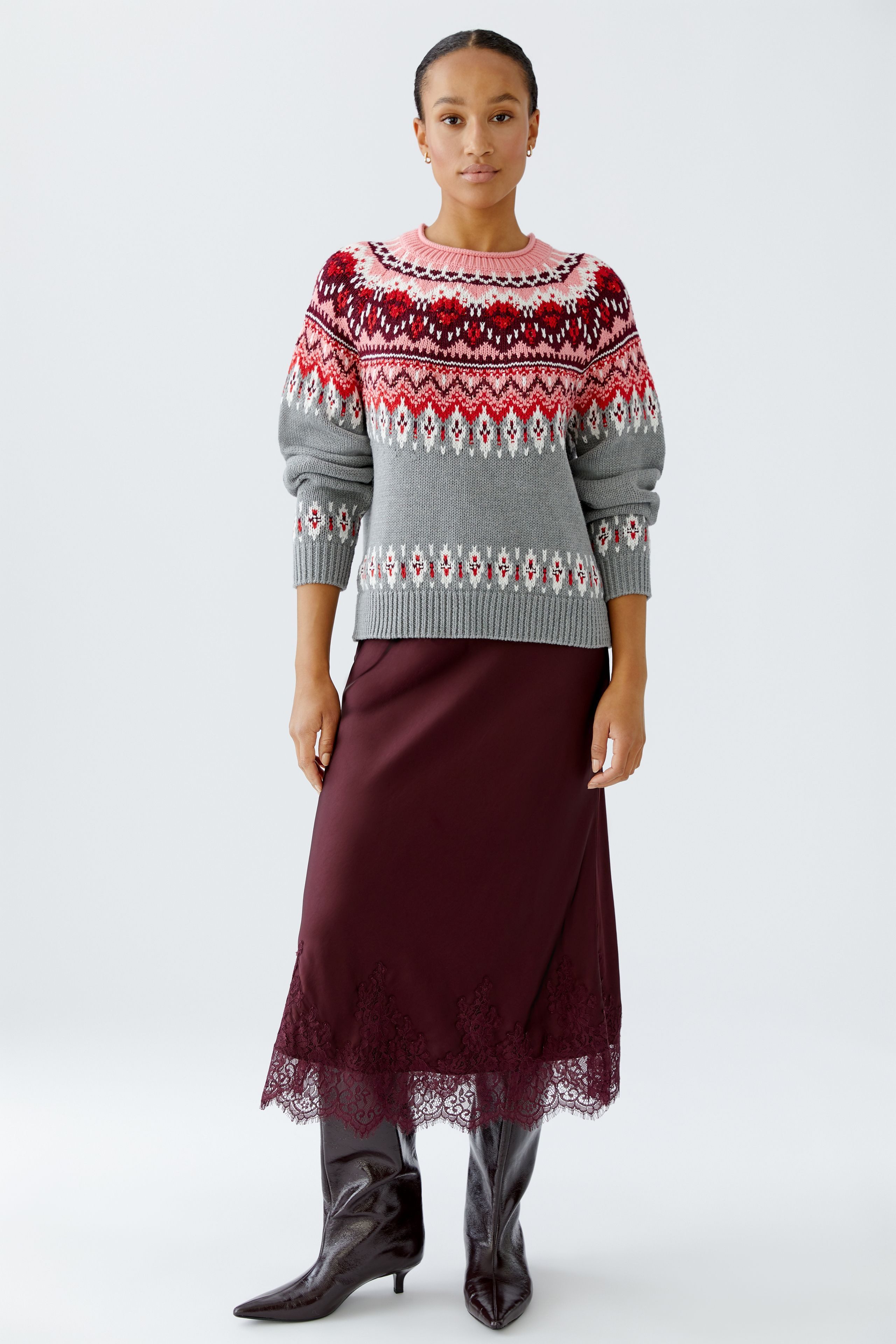 Oui 2-in-1-Pullover