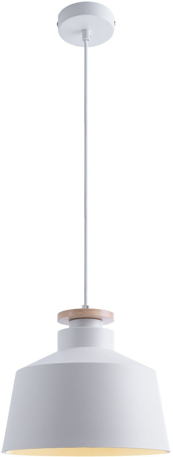 Paco Home Pendelleuchte JACK U, ohne Leuchtmittel, Hängelampe Esszimmer Küchenlampe Esstischlampe Skandinavisch E27