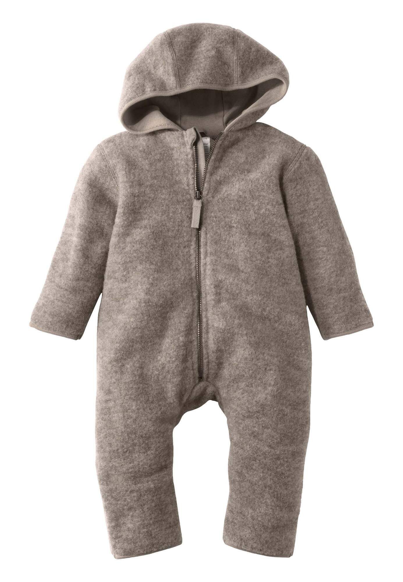 Hessnatur Overall Wollfleece aus reiner Bio-Merinowolle (1-tlg)