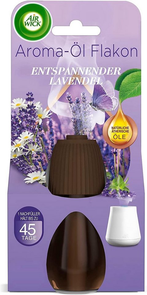 Thumbnail - Air Wick Duftöl Nachfüller – Entspannender Lavendel (Spar-Pack, 6-St., (6 x 20ml)