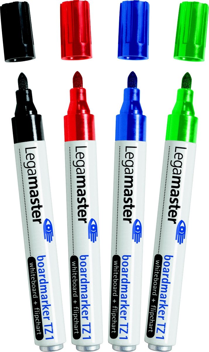 LEGAMASTER Whiteboard Marker Boardmarker TZ 1 4er Set sortiert