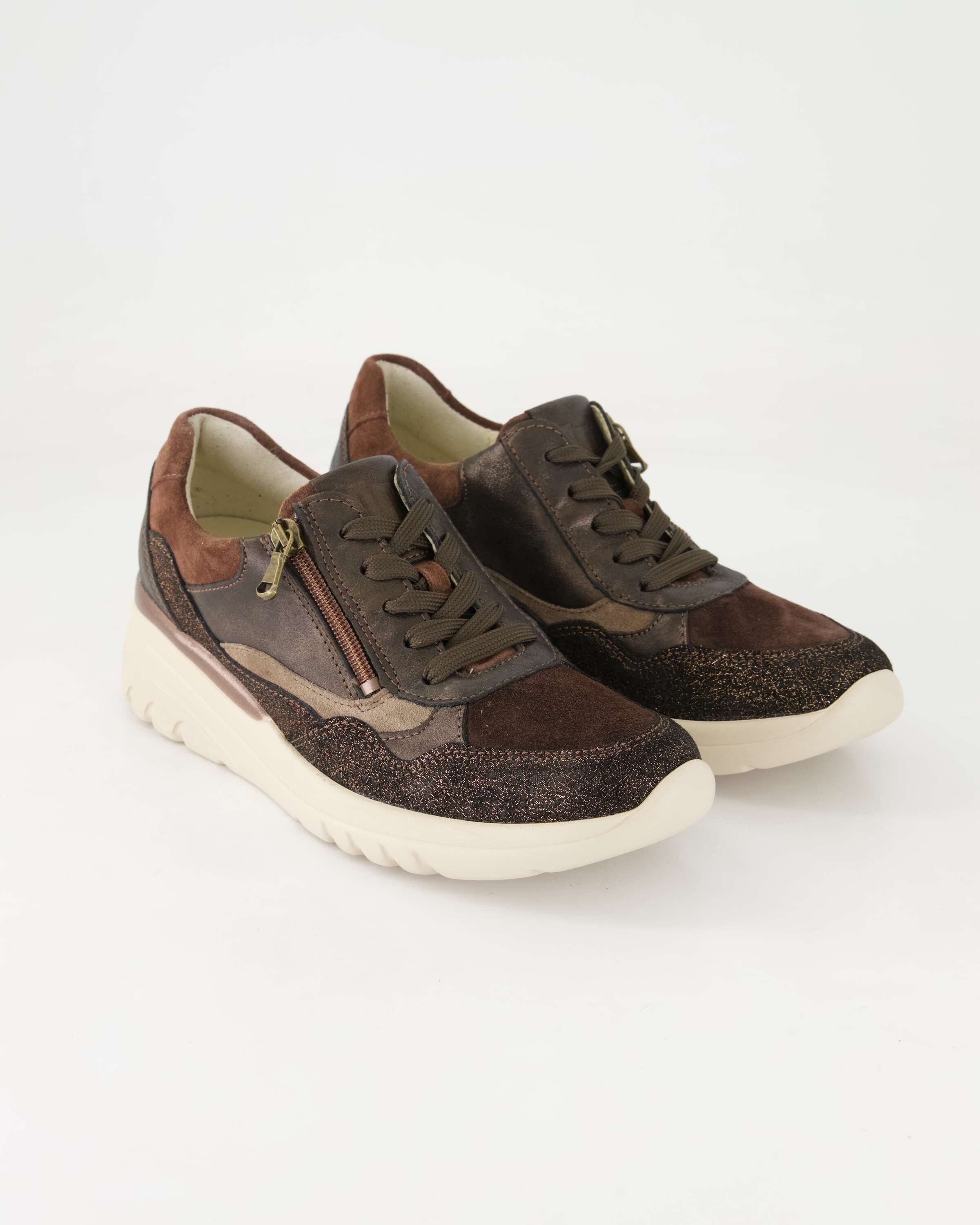 Waldläufer H-Carla Sneaker Obermaterial: Leder und Leder