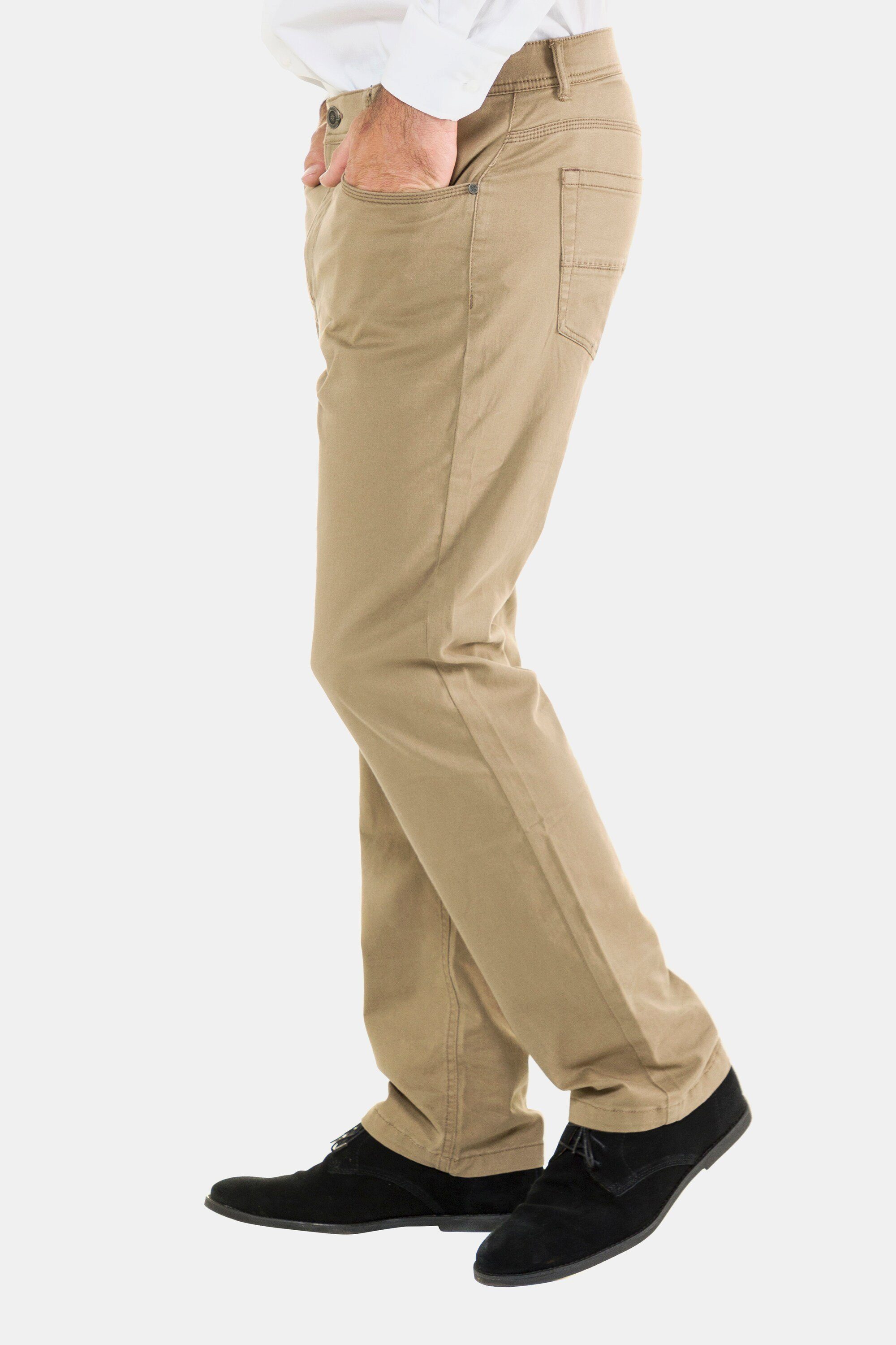 Regular Fit Bund elastischer JP1880 Hose sand 5-Pocket-Jeans 5-Pocket