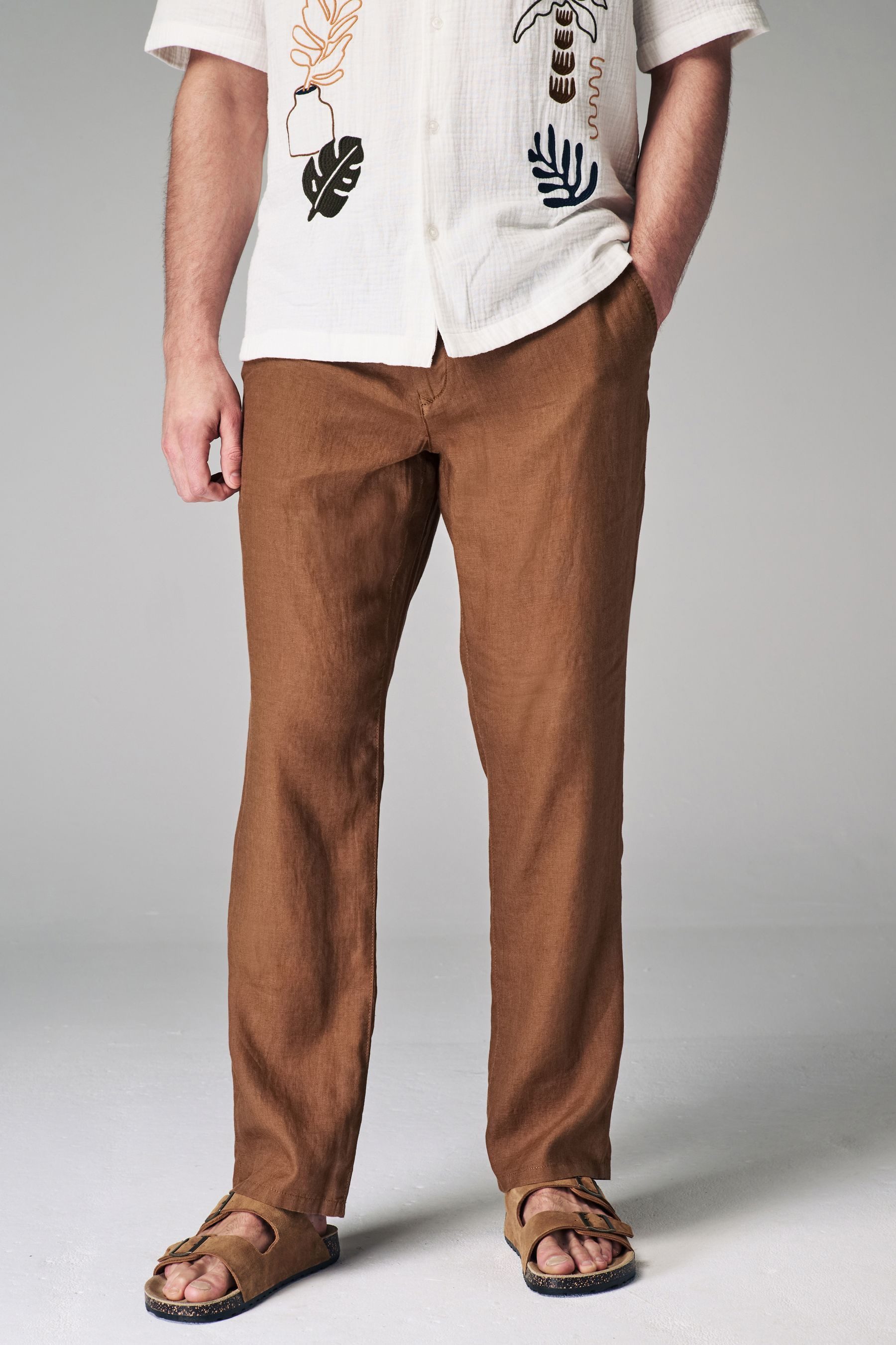 Next Leinenhose Hose aus 100 % Leinen günstig online kaufen