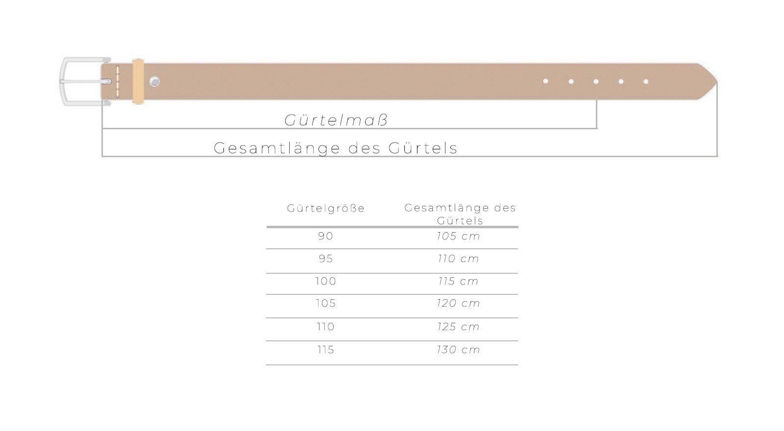BGENTS Ledergürtel Veloursledergürtel mit Naht,Sattlerstich und kontrastfarbenen Schlaufe