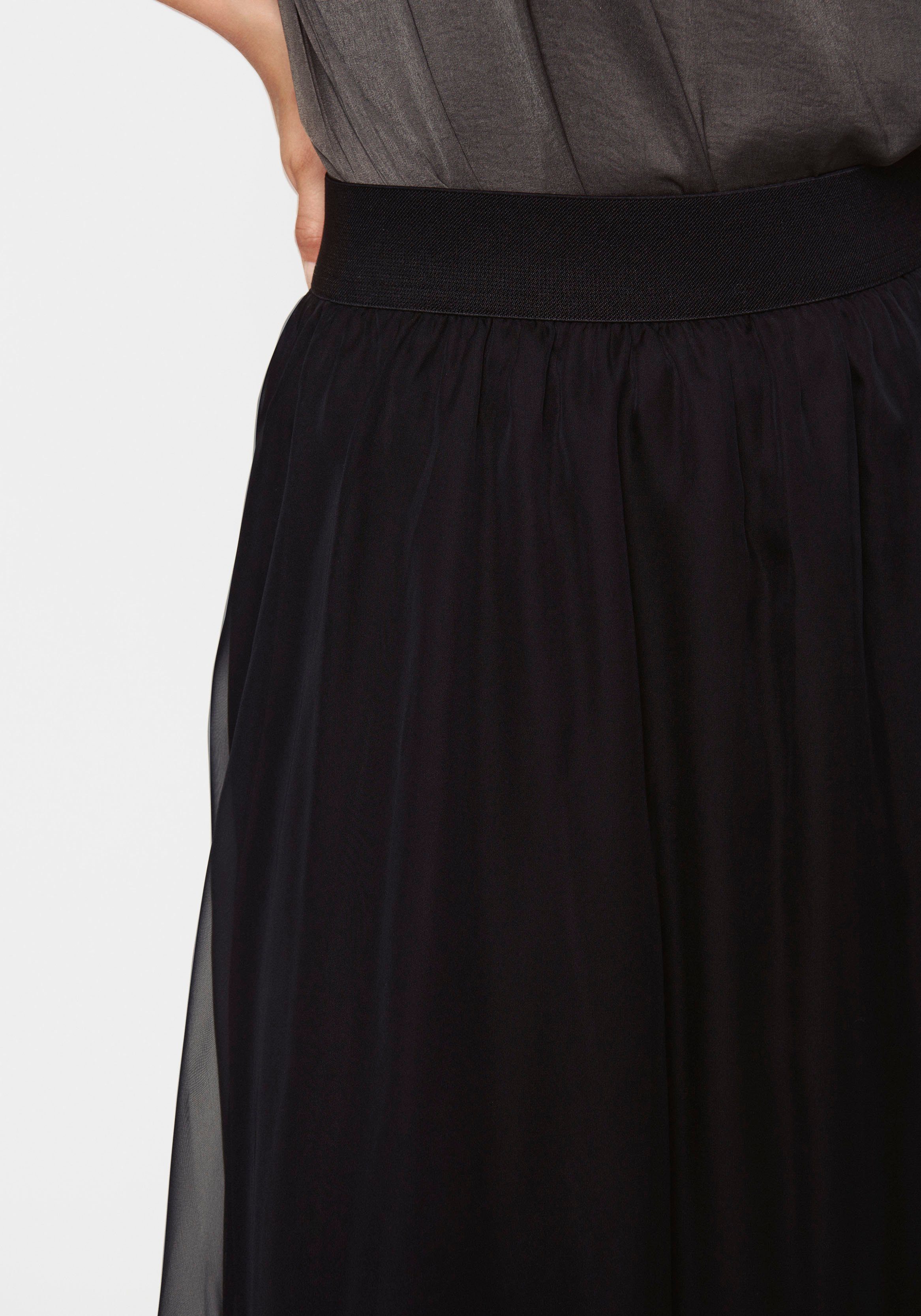 Skirt Saint Maxirock Black Tropez CoralSZ