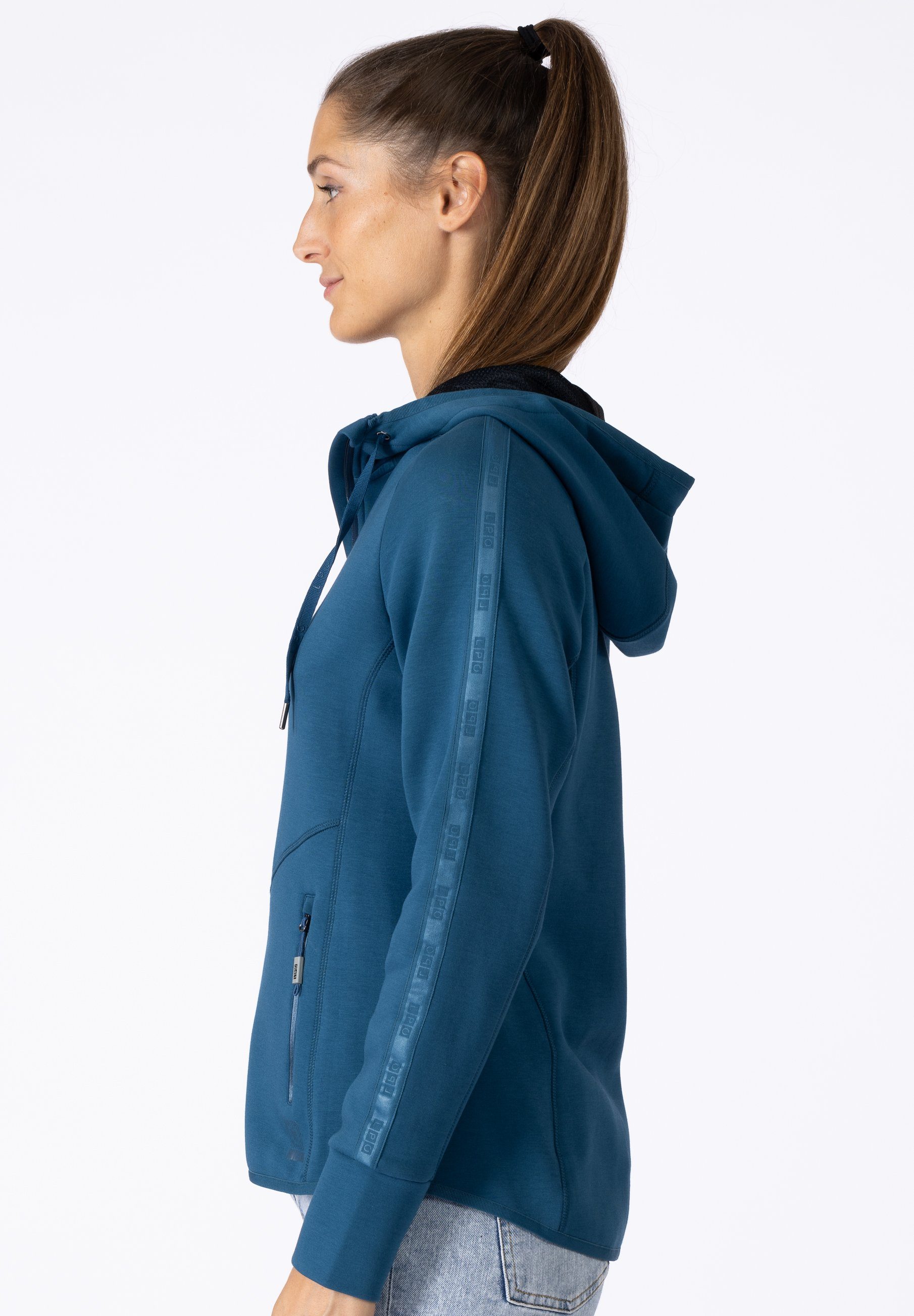 LPO Trainingsjacke Damen-Sportjacke-Veloria CS Kapuzenjacke mit günstig online kaufen