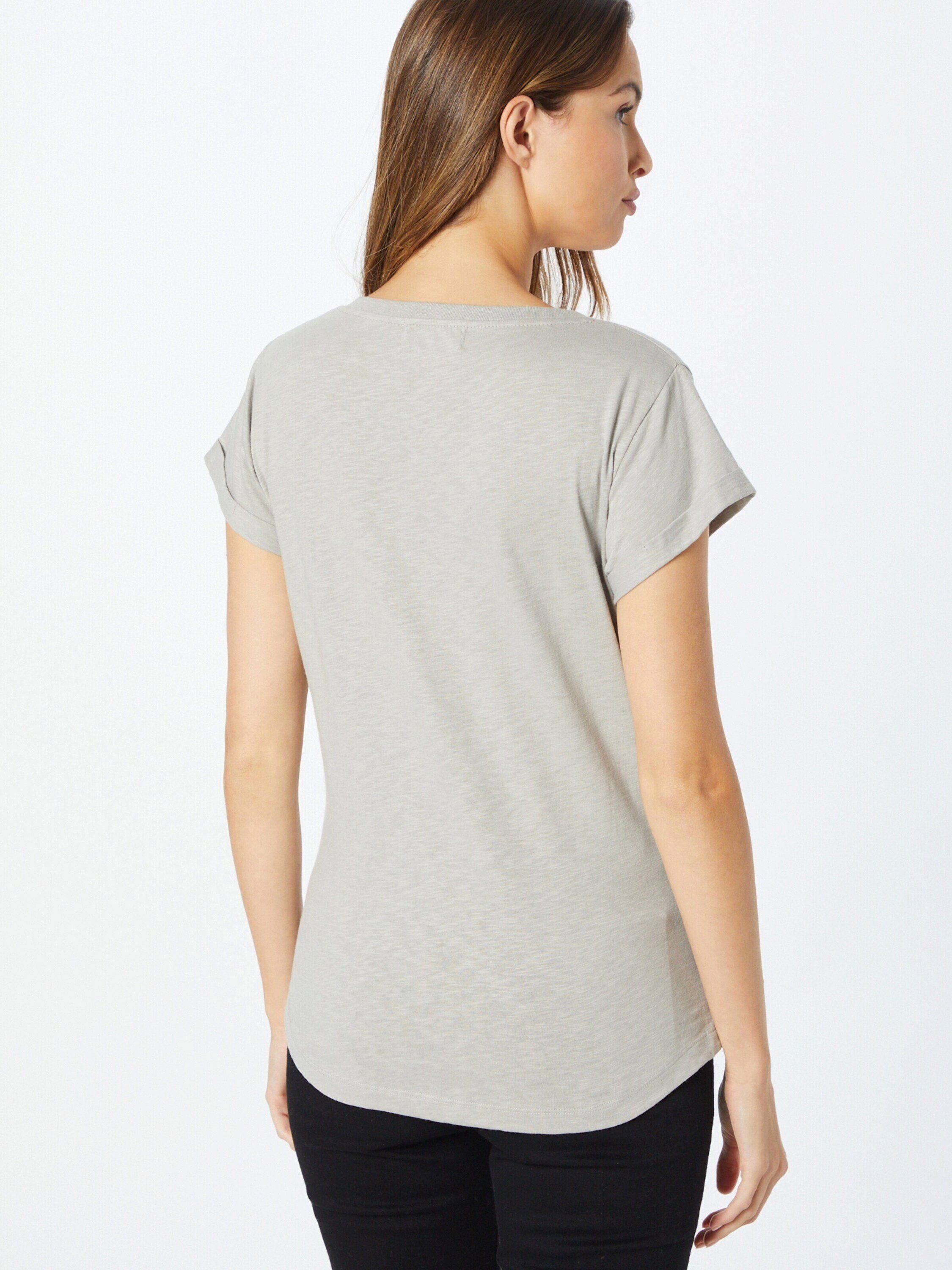 Derbe T-Shirt Stickerei Grey (1-tlg)