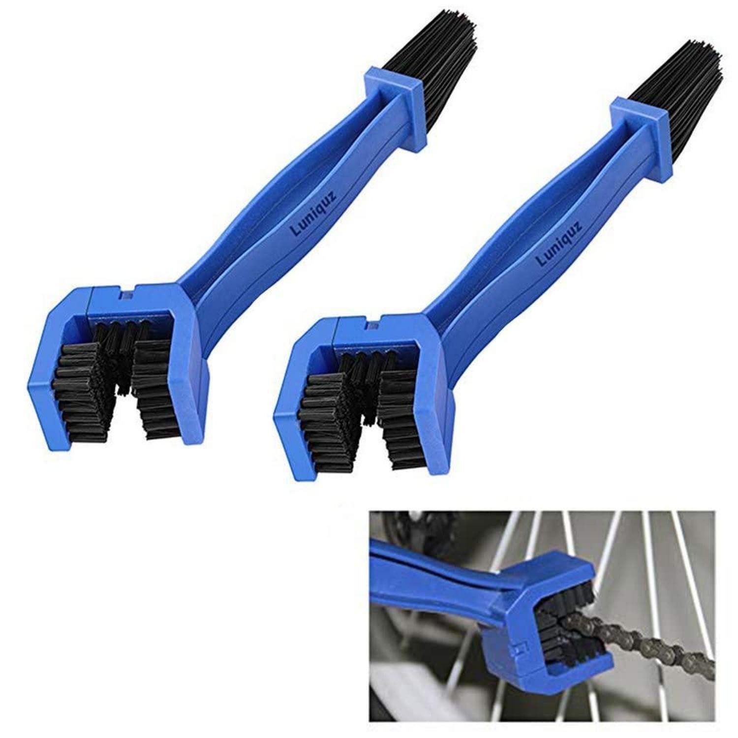LuxusKollektion Fahrradkette Kettenreinigungsbürste blau (1-St)