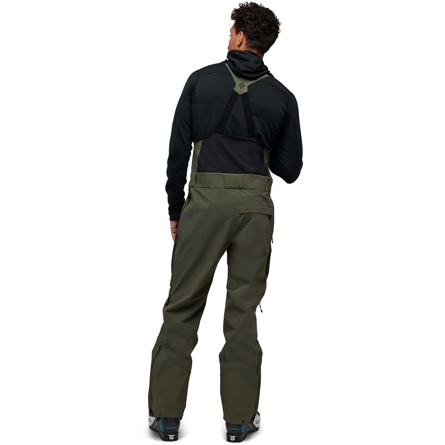 Black Diamond Laufhose Handschuh M Recon Bibs Cedarwood