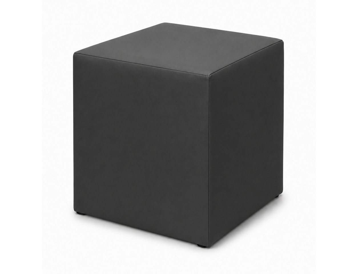 Best for Home Sitzhocker Sitzwürfel 40x40x40 cm – Multifunktionaler Sitzhocker & Fußhocker (Einzelstück, 1 St., verschiedene Farben), Handwerksqualität, pflegeleicht, modernes Design