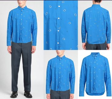 KENZO Langarmhemd KENZO Shirt Bandana Print Button-Down Hemd T-shirt Button-Down Icon He