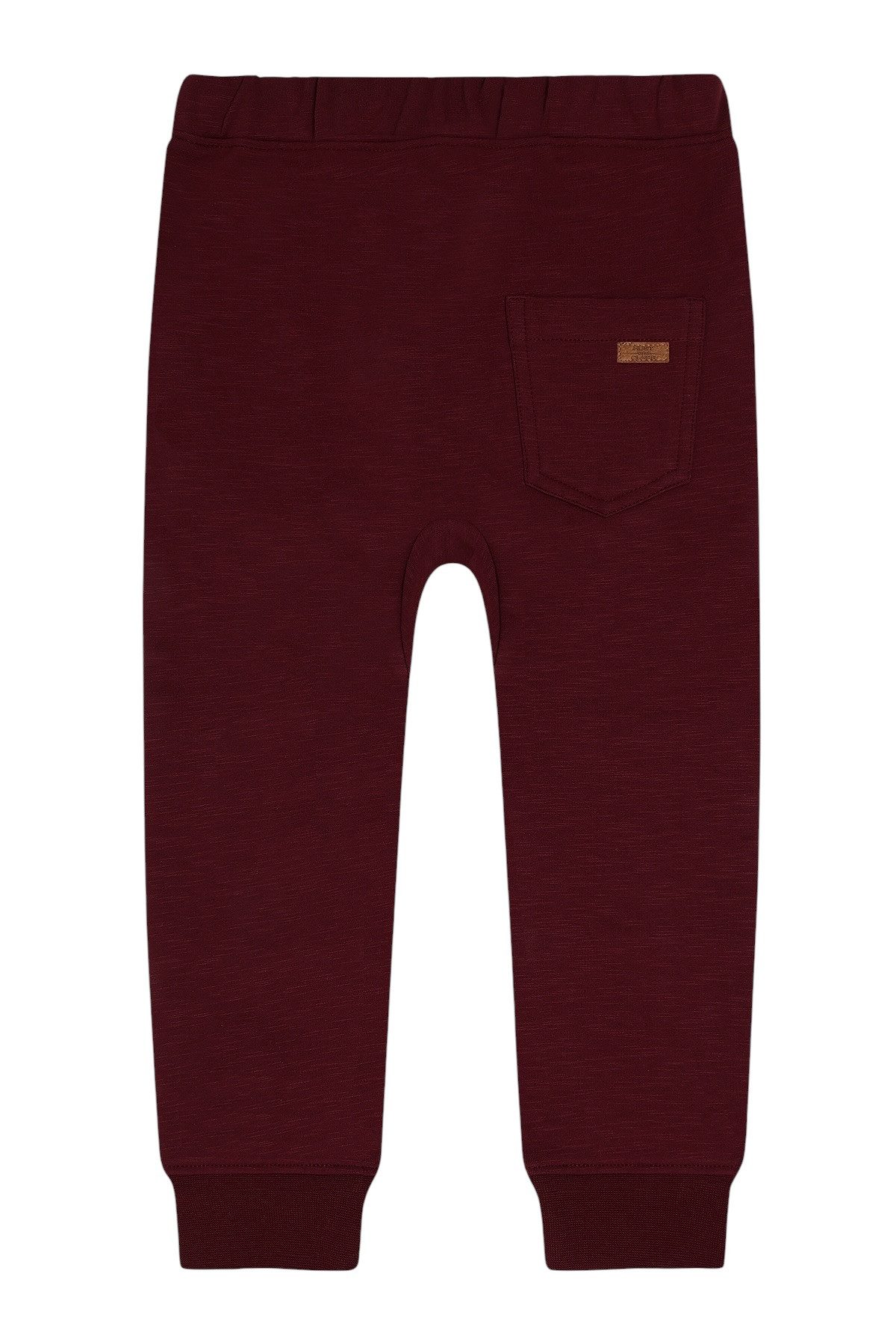 Hust & Claire Sweathose HCGeorgey Solid (1-tlg) Jungen-Sweathose HCGeorgey Solid Brushed – Red Chocolate