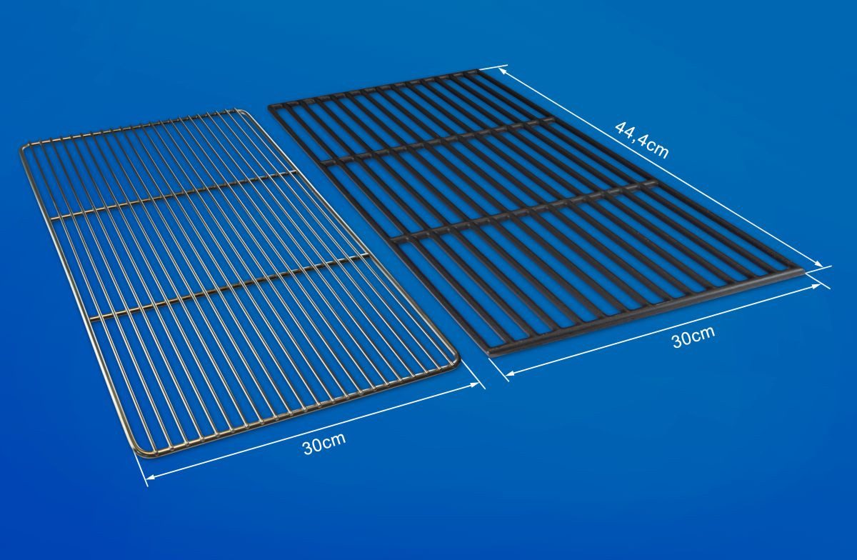 Grillrostprofi alles für den Grill Grillrost Edelstahl-/Gusskombinationen für Weber Spirit E210 ab 2013, E310 und
