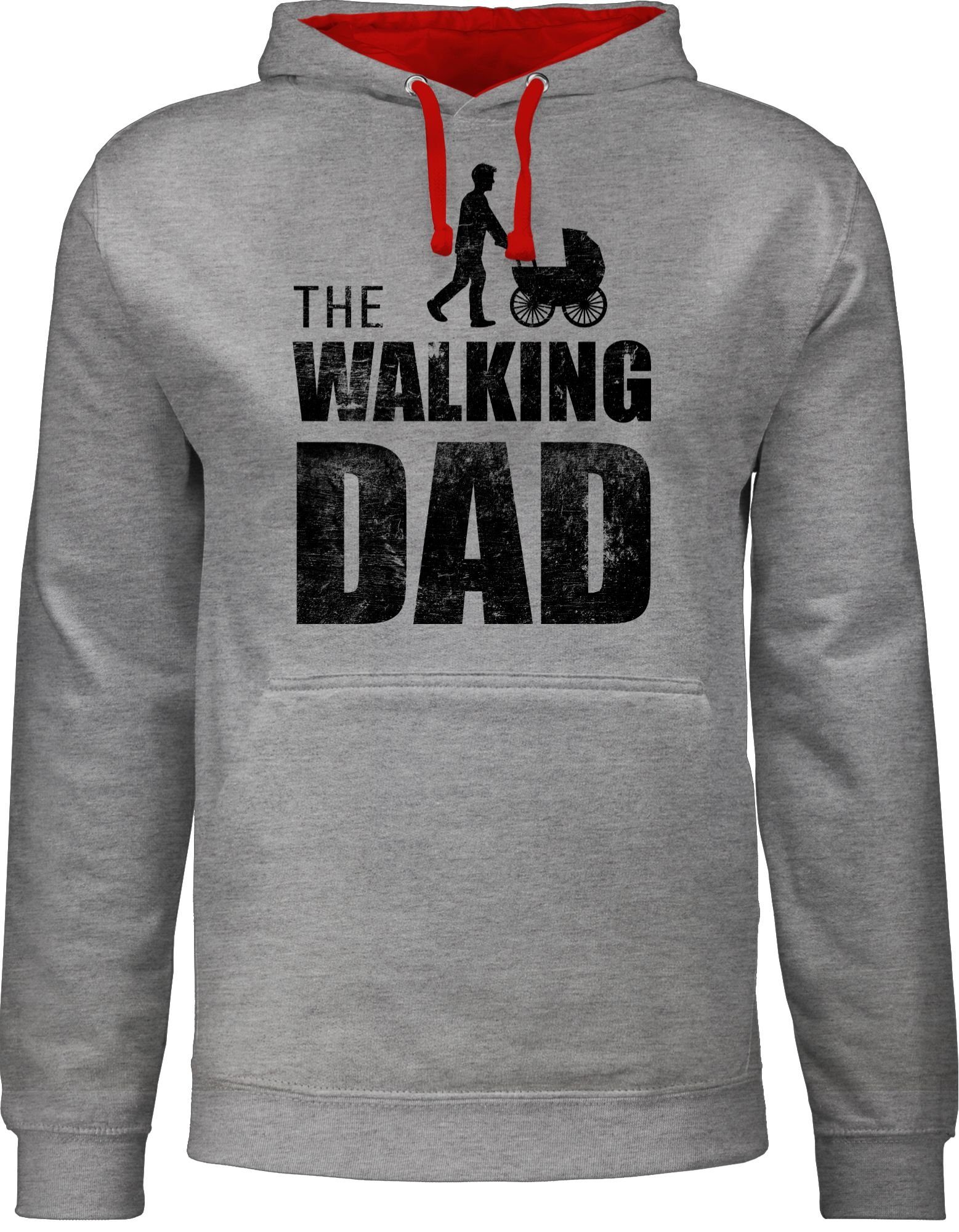 Shirtracer Hoodie »The Walking Dad - Vatertag Geschenk - Unisex Damen &  Herren Kontrast Hoodie« Vater Geschenk Männertag Geschenke online kaufen |  OTTO