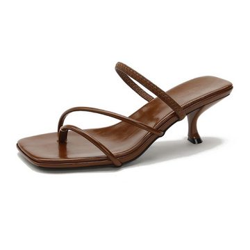 jalleria Damen-Flip-Flops mit hohem Absatz, modische Sandalen mit hohem Absatz High-Heel-Sandalette