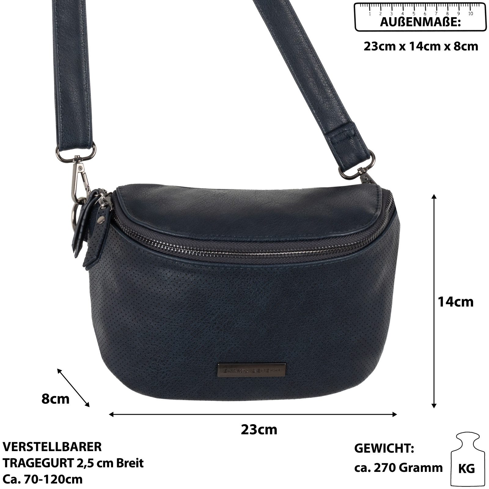 Enrico Benetti Gürteltasche Bauchtasche Umhängetasche Crossbody-Bag günstig online kaufen