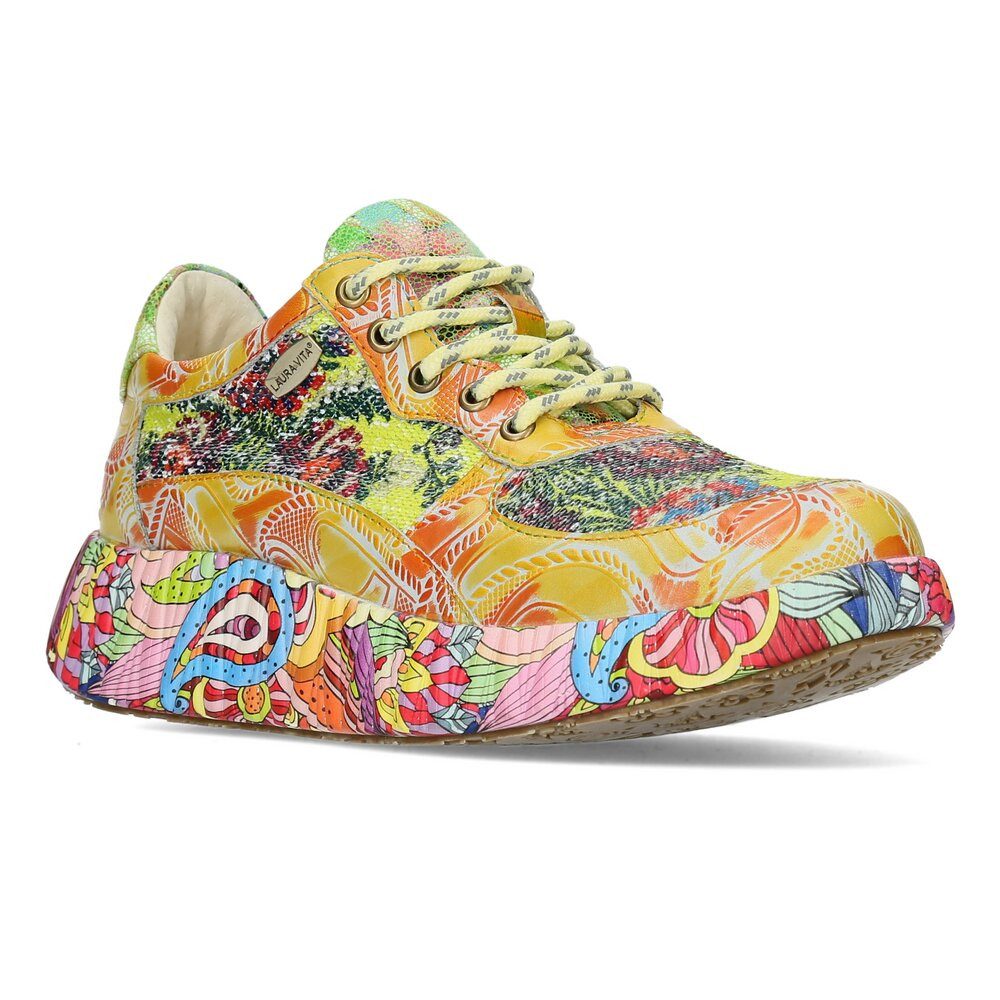LAURA VITA Laura Vita - NIKITO 02 JAUNE - Gelb,Mehrfarbig Schnürschuh günstig online kaufen