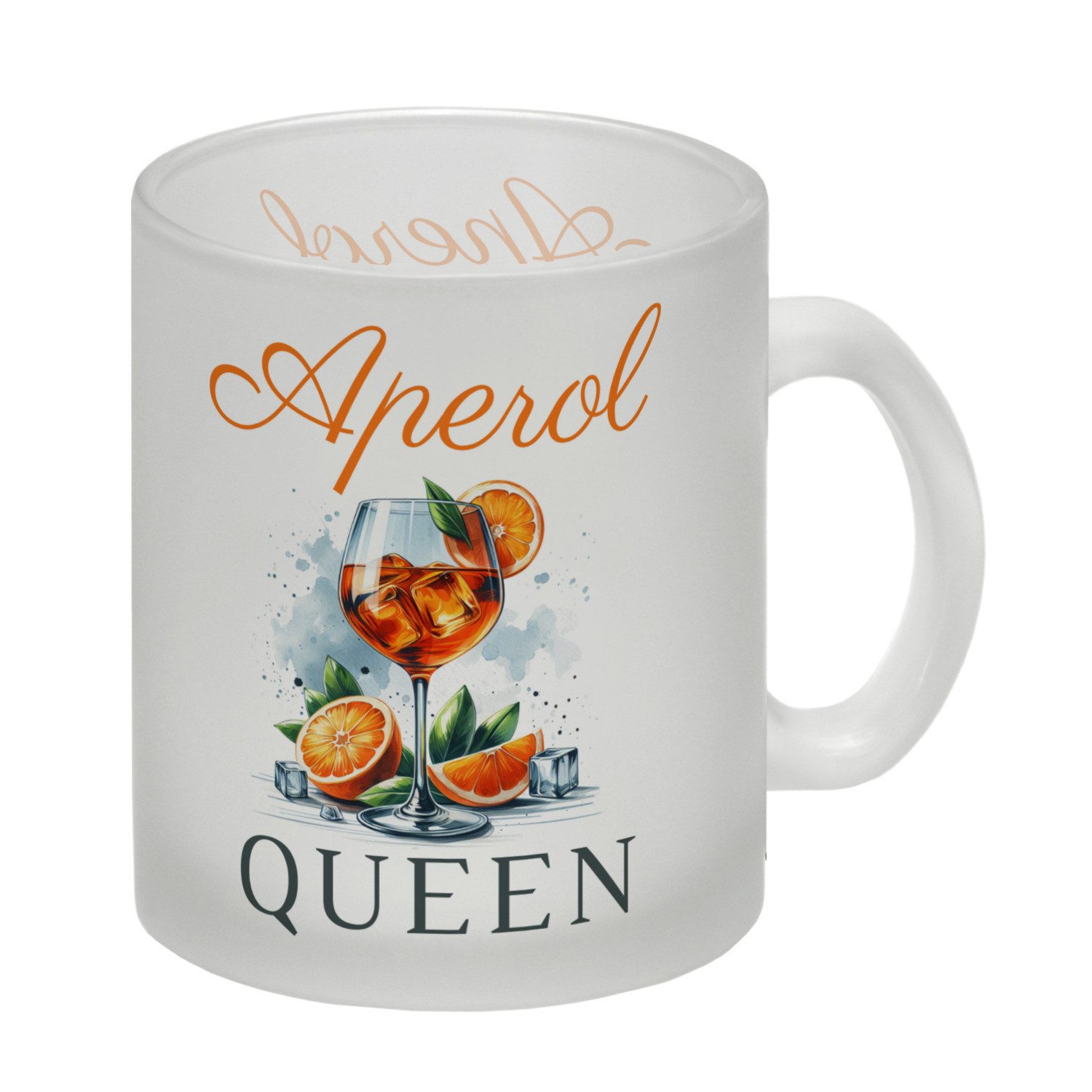 Tasse Aperol Queen Glas Tasse