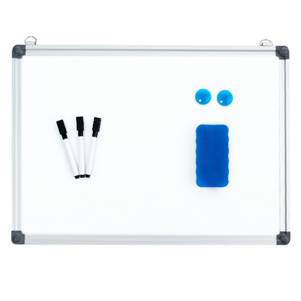 COSTWAY Magnettafel, Whiteboard, Pinnwand Wandtafel Board mit Alurahmen günstig online kaufen