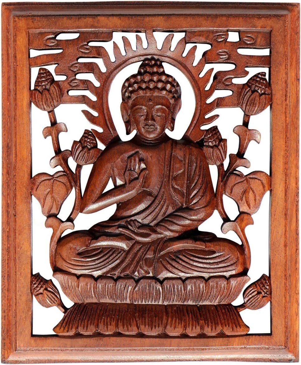 Wogeka Wanddekoobjekt Wand-Relief 30 cm Asien günstig online kaufen
