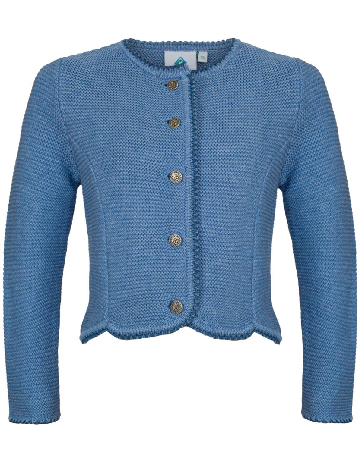 Isar-Trachten Strickjacke Isar-Trachten Kinder Strickjacke 'Amy' 47068, Jea