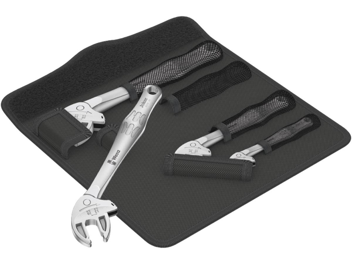 Wera Maulschlüssel Wera 6004 Joker 4 Set 1 Selbstjustierender, Selbstjustierender Maulschlüssel-Satz