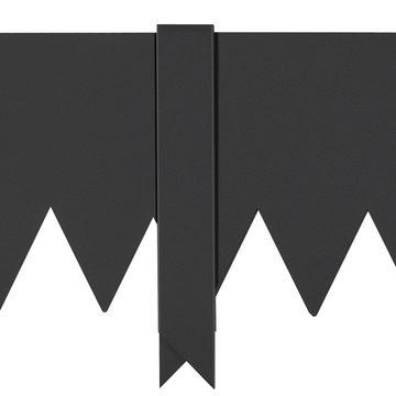 VEVOR Rasenkante 101,6 x 20,3 cm (3er-Set) Rasenkantenband Beetumrandung Mähkante