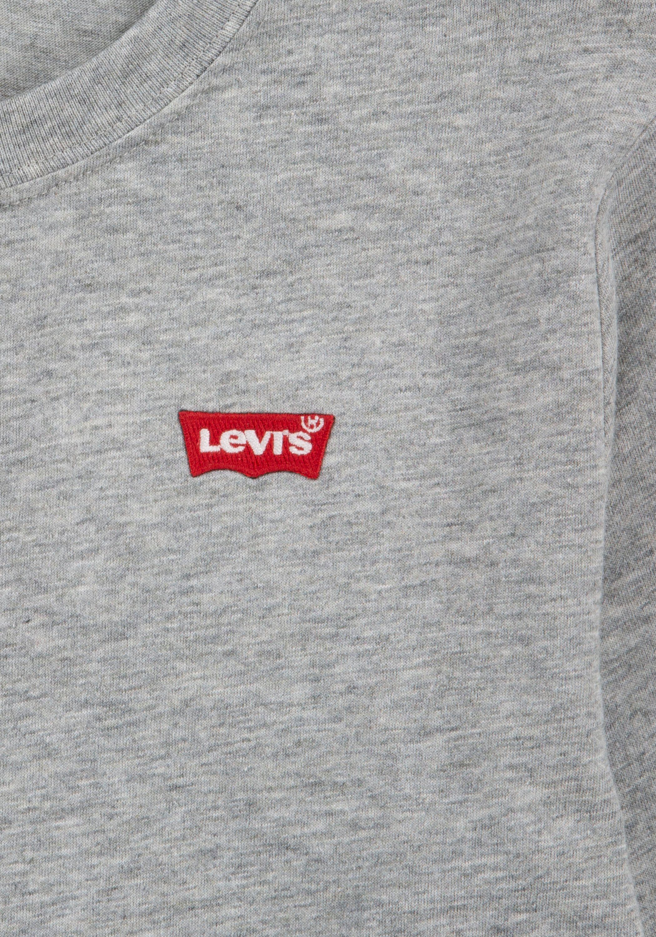 TEE BOYS Kids Langarmshirt for grey Levi's® BATWING heather CHESTHIT L/S