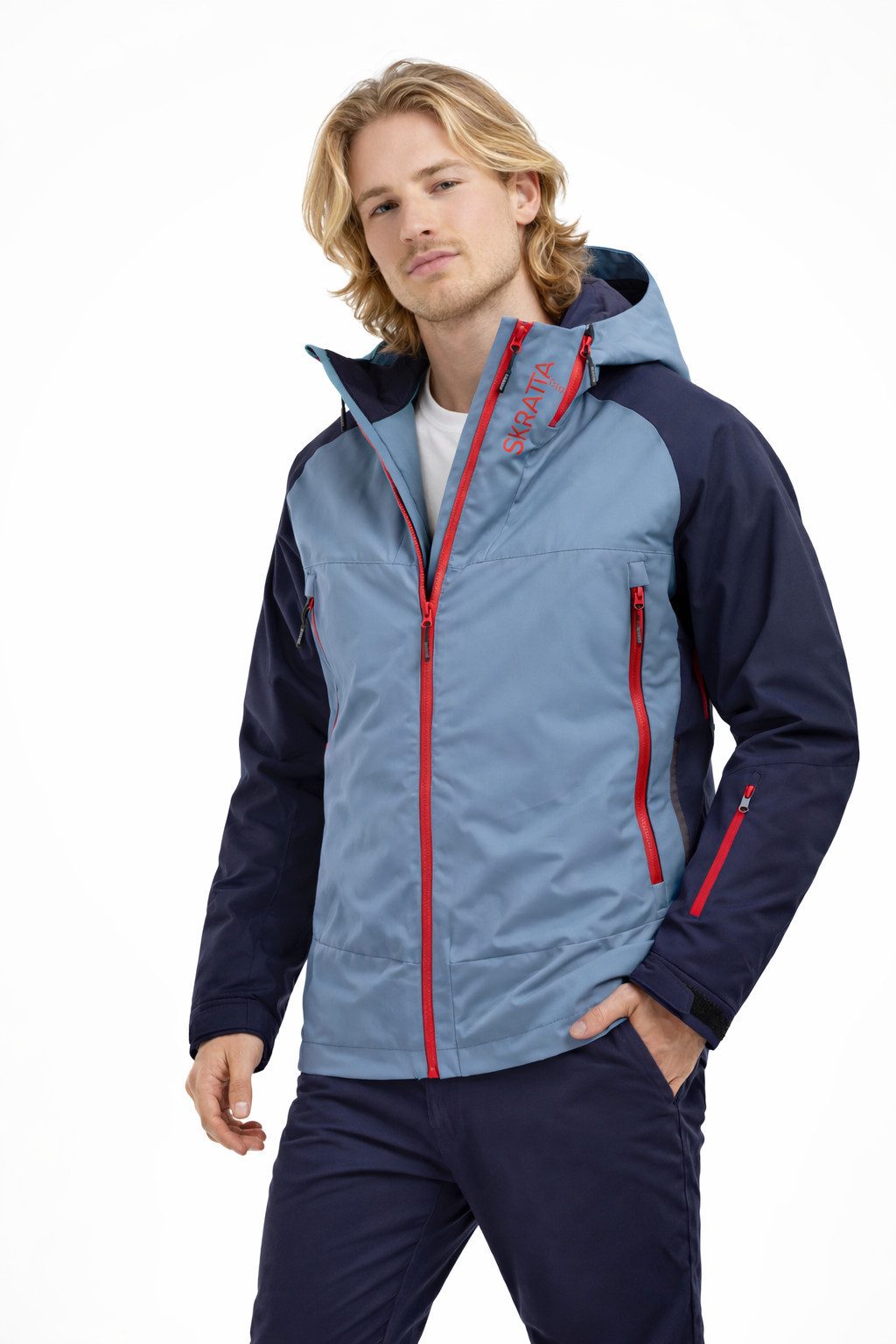 Skratta Skijacke Herren 3 Lagen Hardshelljacke Heli