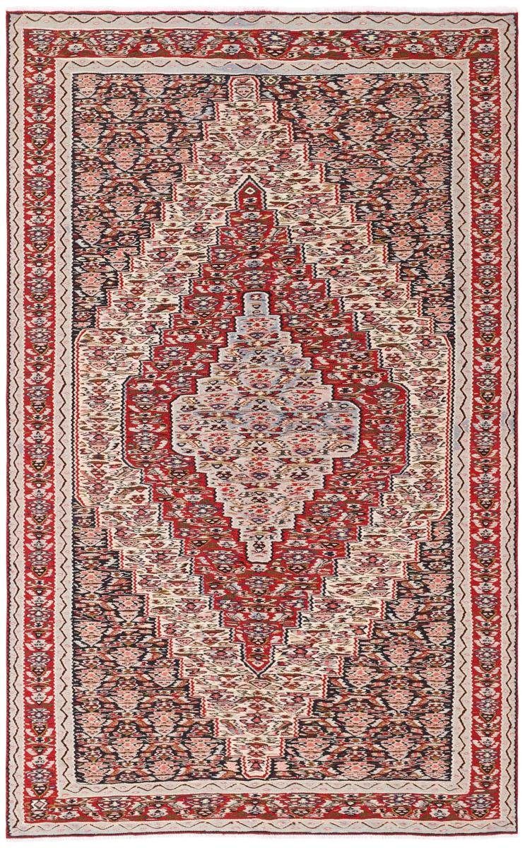 Orientteppich Kelim Fars Senneh 148x249 Handgeknüpfter Orientteppich, Nain Trading, rechteckig, Höhe: 4 mm