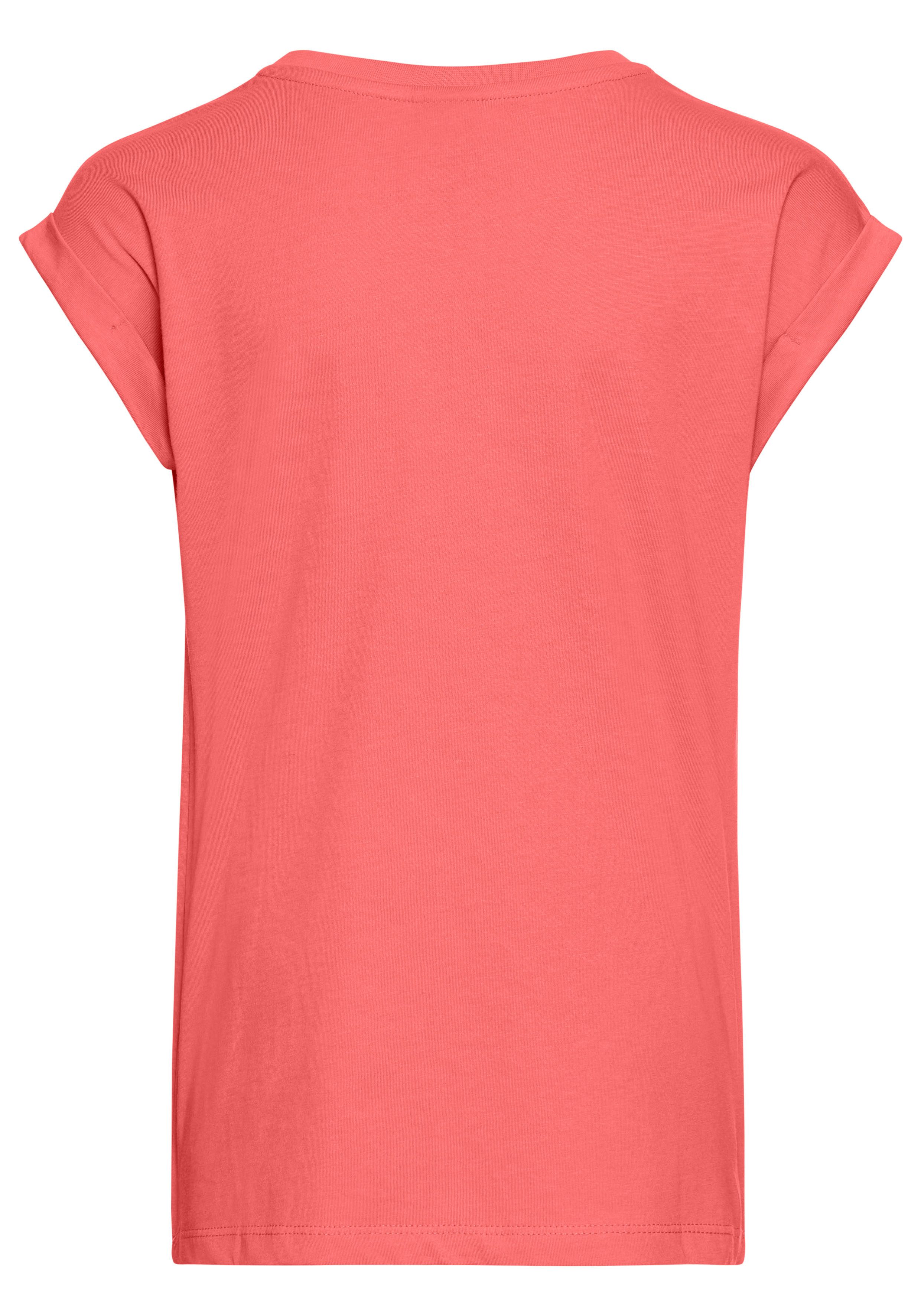 KIDSWORLD T-Shirt Sorry. hab nicht zugehört. Kurzarm, bedruckt, Rundhalsausschnitt, aus Baumwolle