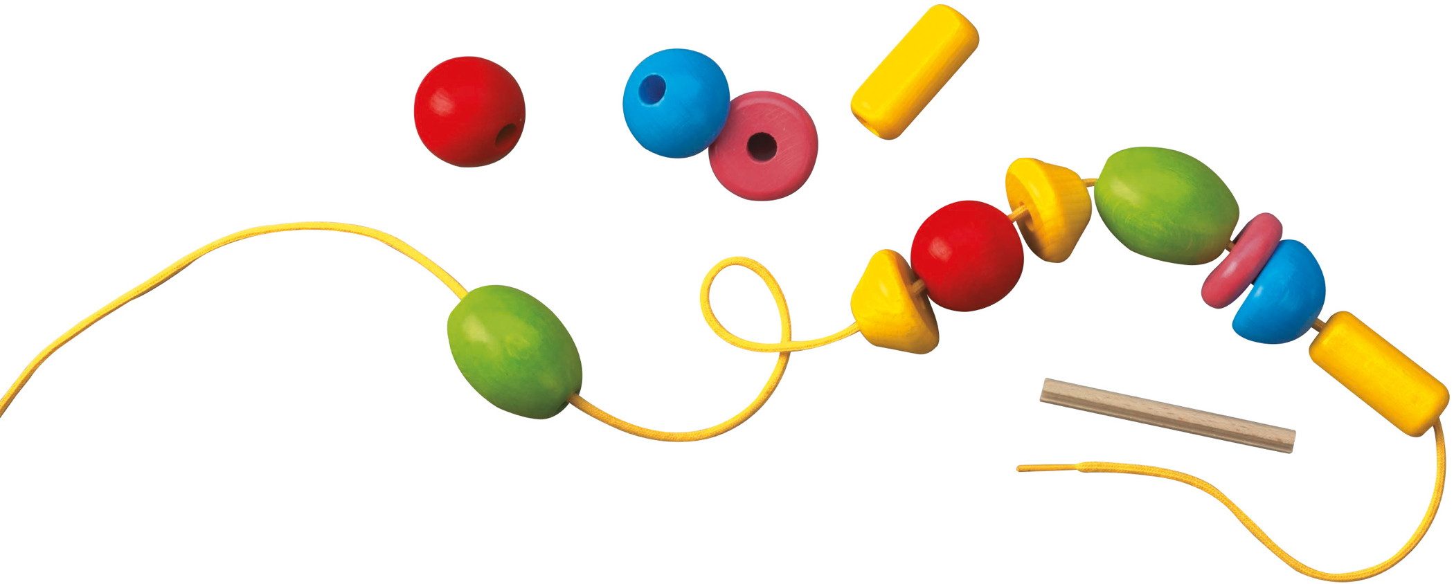Haba Lernspielzeug Kleinkindwelt Bambini Perlen 1001970001 günstig online kaufen