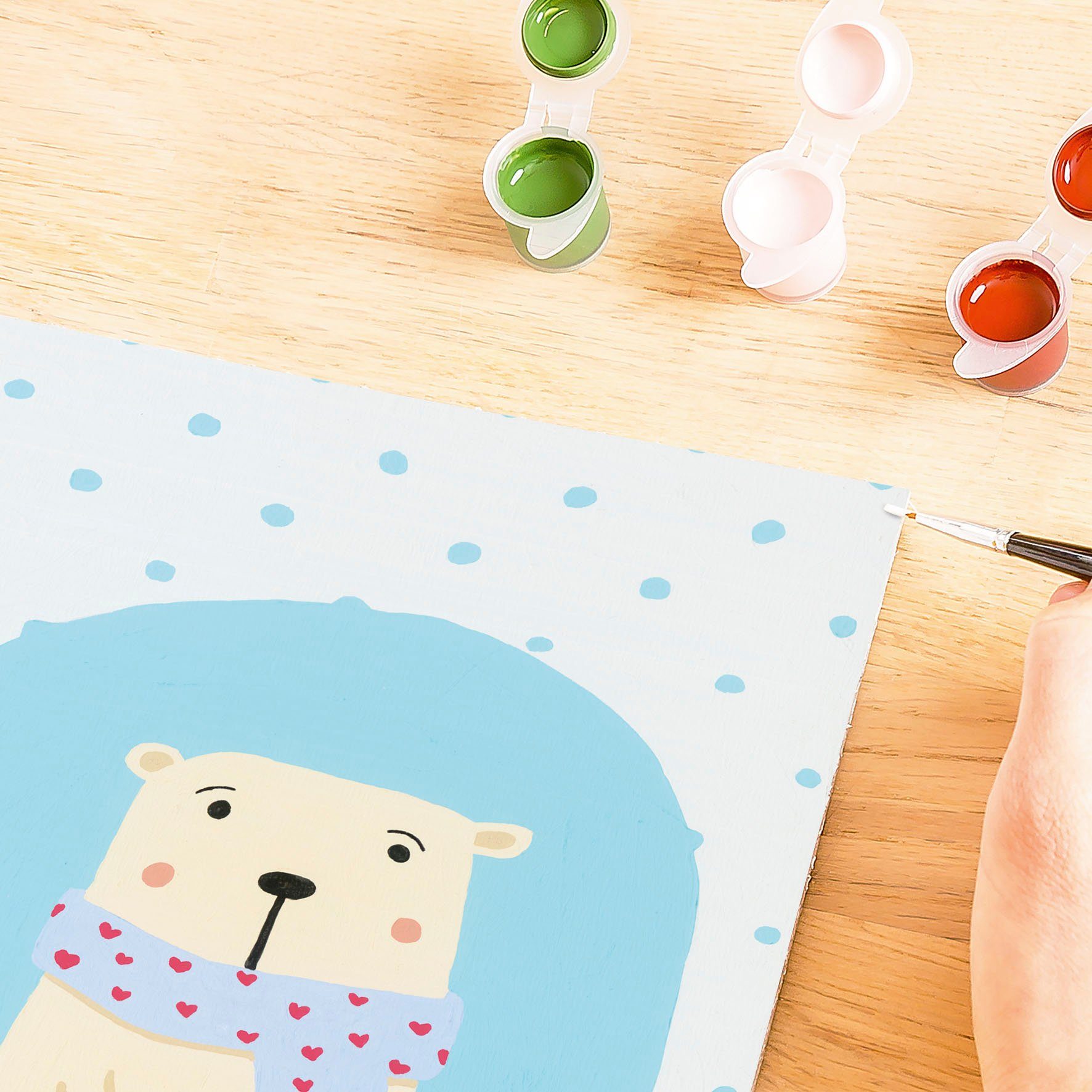 Ravensburger CreArt Malen nach Zahlen Löwe mit Baby