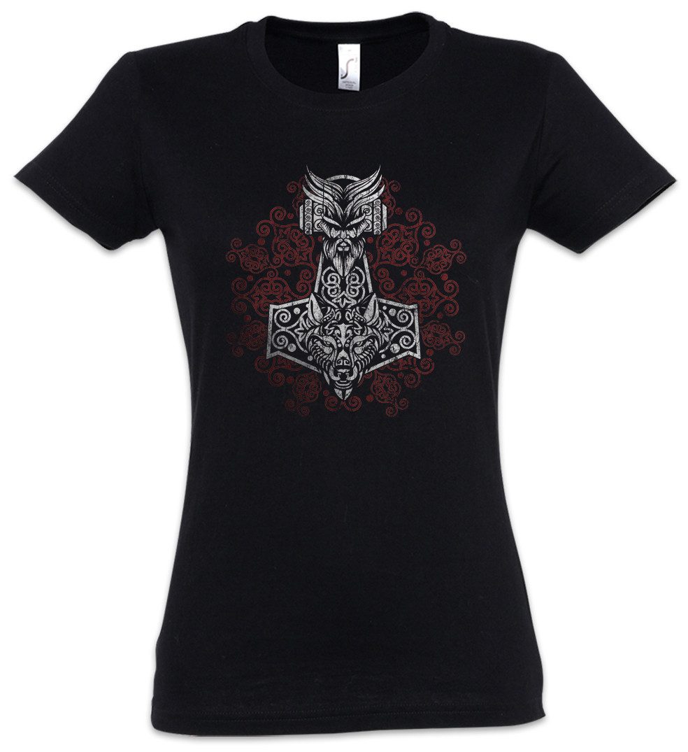 Urban Backwoods Print-Shirt Thors Hammer Ornaments günstig online kaufen