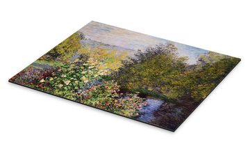 Posterlounge XXL-Wandbild Claude Monet, Eine Ecke des Gartens in Montgeron, 1876, Wohnzimmer Malerei