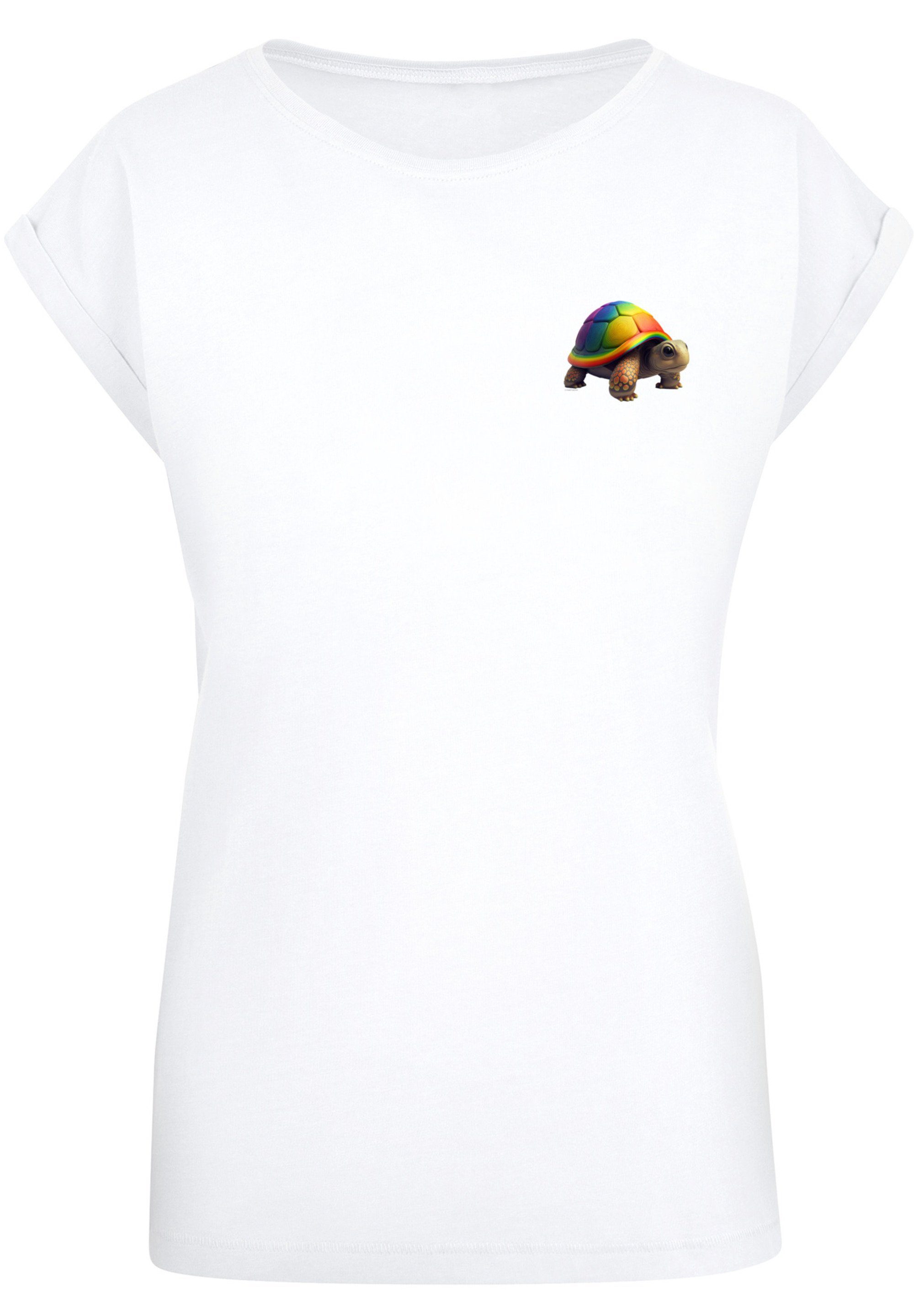 F4NT4STIC T-Shirt Rainbow Turtle SHORT SLEEVE günstig online kaufen
