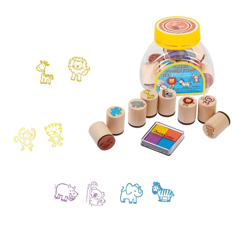 Gollnest & Kiesel Kreativset Goki Stempelset 9-teilig