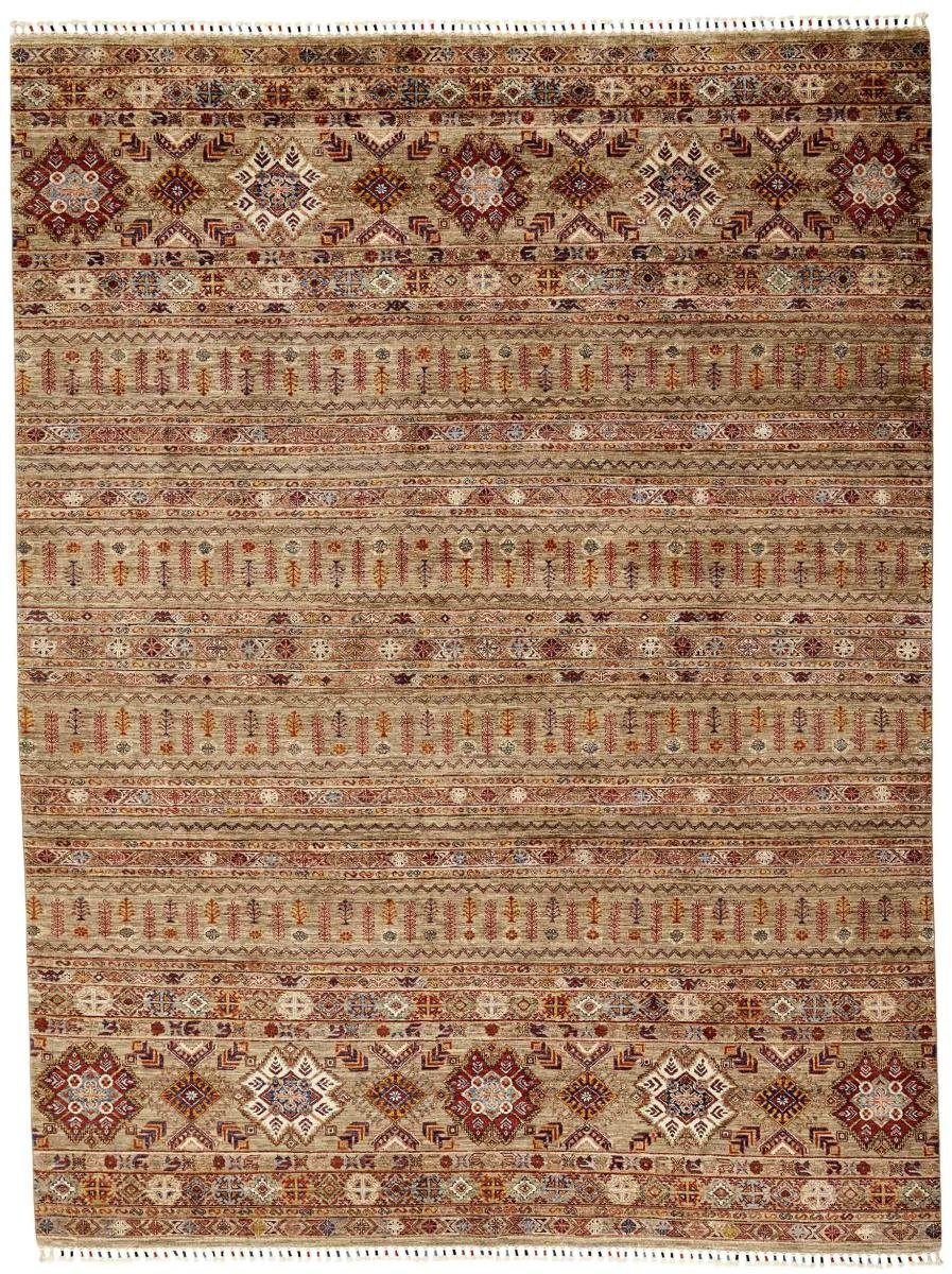 Orientteppich Arijana Shaal 257x344 Handgeknüpfter Orientteppich, Nain Trading, rechteckig, Höhe: 5 mm